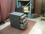 Used File Cabinet With Brown Finish - ITEM #:260023 - Img 2 of 2