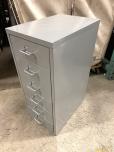 Used Drawer Cabinet - Silver Finish - Chrome Handles - ITEM #:260067 - Img 2 of 3