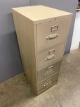 Used Hon Vertical File Cabinet - Tan Finish - Legal - ITEM #:260072 - Img 1 of 4