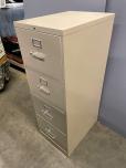 Used Hon Vertical File Cabinet With Tan Finish - Legal Size - ITEM #:260072 - Thumbnail image 2 of 4
