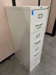 Used 4-Drawer File Cabinet - Putty - ITEM #:260074 - Img 3 of 4