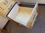 Oak Finish 4-Drawer Vertical File Cabinet - ITEM #:260085 - Img 4 of 5