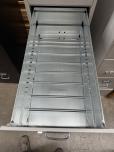 Used 5-Drawer Vertical File Cabinet - Light Grey - ITEM #:260088 - Img 6 of 7
