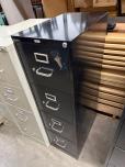 Used Hon 4-Drawer Vertical File Cabinet - Letter - Black - ITEM #:260090 - Img 1 of 3