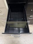 Used Hon 4-Drawer Vertical File Cabinet - Letter - Black - ITEM #:260090 - Img 3 of 3