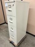 Used Hon 4-Drawer File Cabinet - Putty - Letter - ITEM #:260094 - Img 2 of 3