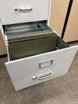 Used Lorell 4-Drawer File Cabinet - Light Grey - Legal - ITEM #:260096 - Img 3 of 3