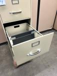 Used Anderson Hickey 4-Drawer File Cabinet - Putty - Legal - ITEM #:260097 - Img 3 of 3
