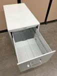 Used Hon 2-Drawer File Cabinet - Light Grey - Letter - ITEM #:260098 - Img 4 of 4