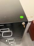 HON 4-Drawer Vertical File Cabinet, Black, Locking - ITEM #:260099 - Img 3 of 3