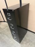 Realspace 4-Drawer Vertical File Cabinet, Black - ITEM #:260100 - Img 5 of 10