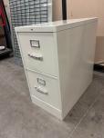 Geneva 2-Drawer Vertical File Cabinet - Putty - ITEM #:260101 - Img 1 of 4