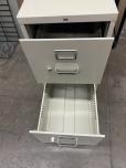 Geneva 2-Drawer Vertical File Cabinet - Putty - ITEM #:260101 - Img 3 of 4