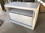 1-drawer lateral file with shelf storage and sliding doors - ITEM #:315009 - Img 3 of 5