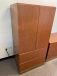 Used Storage Lateral File Combo Cabinet - Cherry - ITEM #:315019 - Img 2 of 4