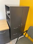 Metal Combination Storage Cabinet with Wardrobe - ITEM #:315022 - Img 4 of 8