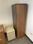 Used Wardrobe Cabinet With Walnut Laminate - ITEM #:315023 - Img 4 of 6