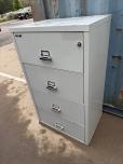 Used Fireking Lateral File Cabinet - Putty - ITEM #:320009 - Img 1 of 3