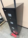 Used Fireking Patriot Series File Cabinet - Black - ITEM #:320010 - Img 1 of 3