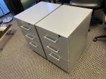 Used Mobile File Cabinets With Grey Finish - ITEM #:330022 - Img 2 of 4