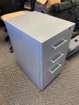 Used Mobile File Cabinets With Grey Finish - ITEM #:330022 - Img 3 of 4