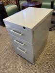 Used Mobile File Cabinets With Grey Finish - ITEM #:330022 - Img 4 of 4