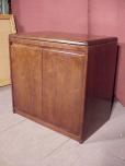 Veneer storage cabinet - mahogany finish - ITEM #:345003 - Thumbnail image 1 of 2