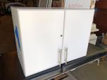 Wall cabinet with white laminate finish - ITEM #:345039 - Img 1 of 2