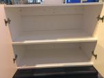 Wall cabinet with white laminate finish - ITEM #:345039 - Img 2 of 2