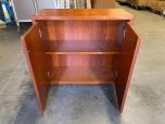 Used Storage Cabinet With Cherry Veneer Finish - ITEM #:345056 - Thumbnail image 4 of 4