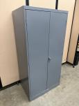 Grey Metal Storage Cabinet, 36x24x72, Lockable with Keys - ITEM #:345078 - Img 2 of 10