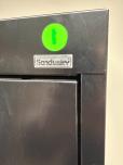 Sandusky Black Metal 2-Door Storage Cabinet - ITEM #:345081 - Img 4 of 4