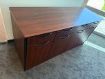 Wood Veneer Credenza / Buffet Cabinet with Pull-Out Trash Drawer - ITEM #:345082 - Img 3 of 5
