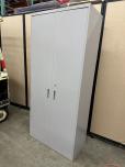 Steelcase 2-Door Metal Storage Cabinet 36x18x72 - ITEM #:345086 - Img 2 of 5