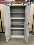 Steelcase 2-Door Metal Storage Cabinet 36x18x72 - ITEM #:345086 - Img 4 of 5