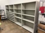 Used Aurora Shelving With Drawers - Grey - ITEM #:350013 - Img 1 of 3