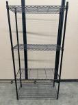 Used Wire Rack - Black - 4 Levels - ITEM #:350014 - Img 1 of 3