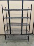 Used Wire Rack - 5 Levels - Black - ITEM #:350015 - Img 1 of 3