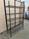 Used Wire Rack - 5 Levels - Black - ITEM #:350015 - Img 3 of 3