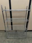 4-Tier Chrome Wire Shelving Unit, 36x14x55 - ITEM #:350017 - Img 1 of 3