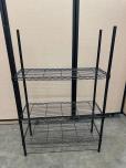 Used Wire Rack - 3 Levels - Black - ITEM #:350018 - Img 1 of 3