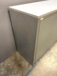 Used Mailroom Cabinet - Sliding Locking Door - Silver Finish - ITEM #:395021 - Img 4 of 5