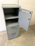 Used Mailroom Cabinet - File Drawers - Silver - ITEM #:395024 - Img 3 of 3
