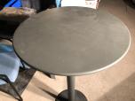 Breakroom table with grey finish - metal top and base - ITEM #:445021 - Thumbnail image 2 of 2