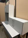 2-Piece Gray Laminate Breakroom Cabinet Set - ITEM #:445046 - Img 5 of 8