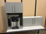 2-Piece Gray Laminate Breakroom Cabinet Set - ITEM #:445046 - Img 8 of 8