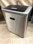 Used Recycling Wastebasket With Stainless Finish - ITEM #:485008 - Img 2 of 3