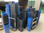 Used Office Trash Cans And Recycling Bins Container - ITEM #:485009 - Thumbnail image 2 of 2