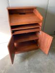Used Presentation Podium Lectern Cherry Laminate w/ Pop-Up Power & AV Storage - ITEM #:510000 - Img 10 of 10