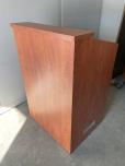 Used Presentation Podium Lectern Cherry Laminate w/ Pop-Up Power & AV Storage - ITEM #:510000 - Img 4 of 10